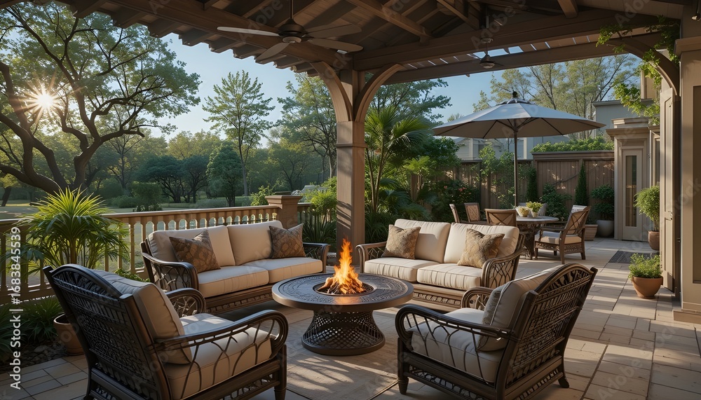 Fototapeta premium Home and outdoor Seating