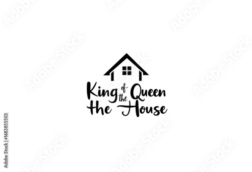 Logo design for "King and Queen of the House" concept  