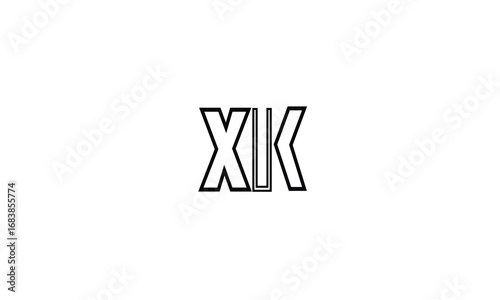 XK,KX,X,K,K,X abstract, letters, logo, monogram, style, symbols, ambitions, icons, 
