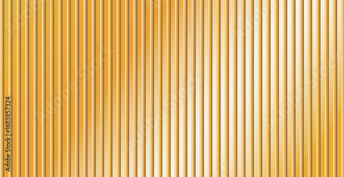 Industrial panoramic golden background, many straight lines - Vector illustration