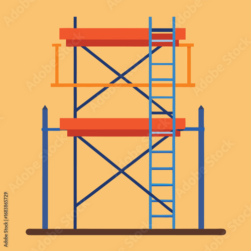 minimal flat vector construction scaffolding (1).eps