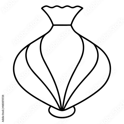 Seashell Vase