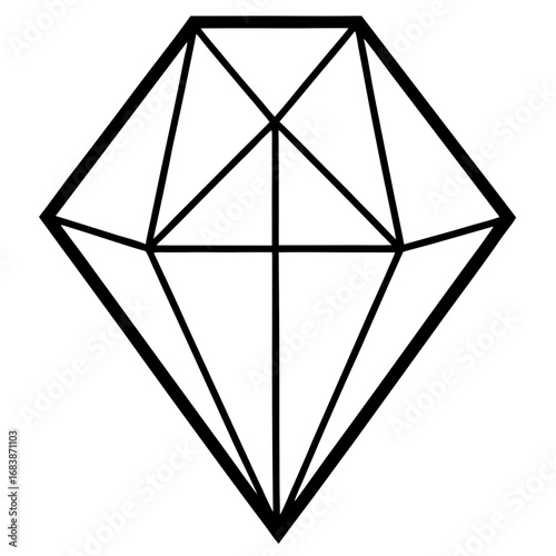 Diamond Shaped Paperweight