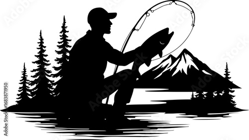 Mountain Fishing Trophy Catch