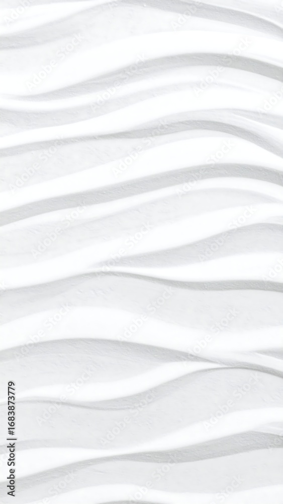 Obraz premium Abstract white wavy lines