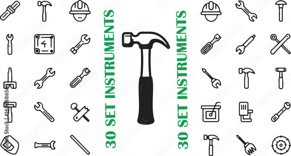 Fototapeta premium Vibrant cmyk and rgb color palette with musical instruments and typography