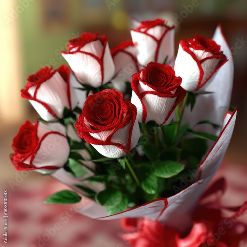 Red Roses Bouquet - Symbol of Love and Romance