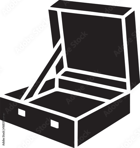 Gift Box Makeup Box simple box vector icon