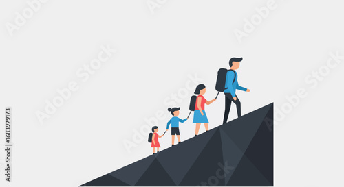 Family Support and Generational Growth: United Ascent Towards Future Milestones