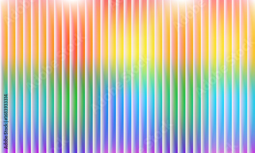 Soft rainbow gradient with vertical lines, offering a gentle and colorful abstract background