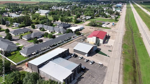 Osler Saskatchewan Aerial 4K Drone Footage