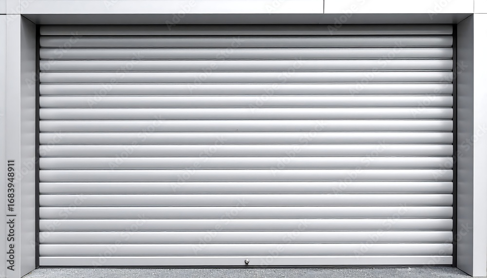 Obraz premium Metal roller shutter door