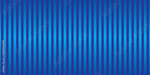 Abstract striped lined horizontal glowing background. Scan screen. Technological blue futuristic card with stripes. Vector illustration.