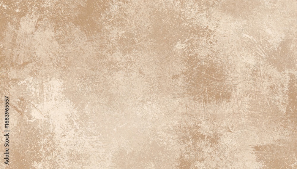 Fototapeta premium Neutral Beige Texture with Mottled Effects and Grunge Surface Pattern on Canvas Backdrop