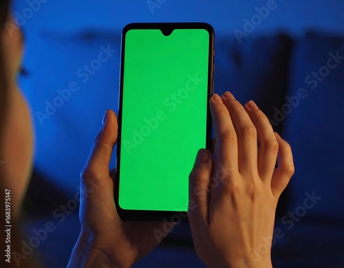 Close-up of hands holding phone