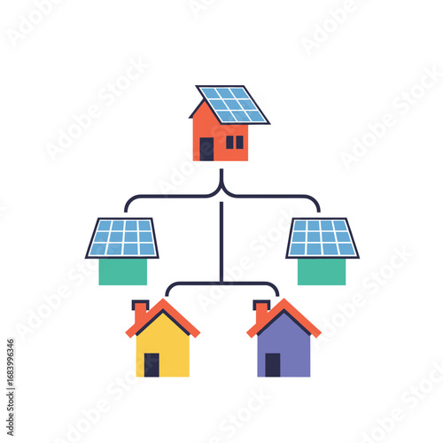 Green Icon – Smart Energy Grid