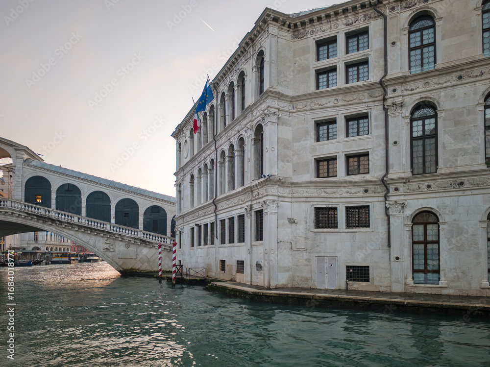 Naklejka premium The Old Town of city of Venice, Veneto Region, Italy