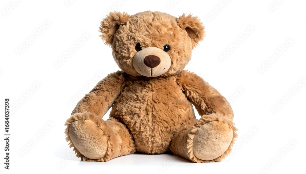 Obraz premium Plush teddy bear sitting