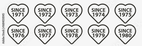 Since vector sign for 1991 to 2000.