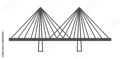 Bridge vector icon
