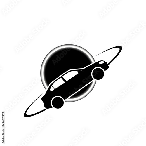 Car Orbiting Solar Eclipse