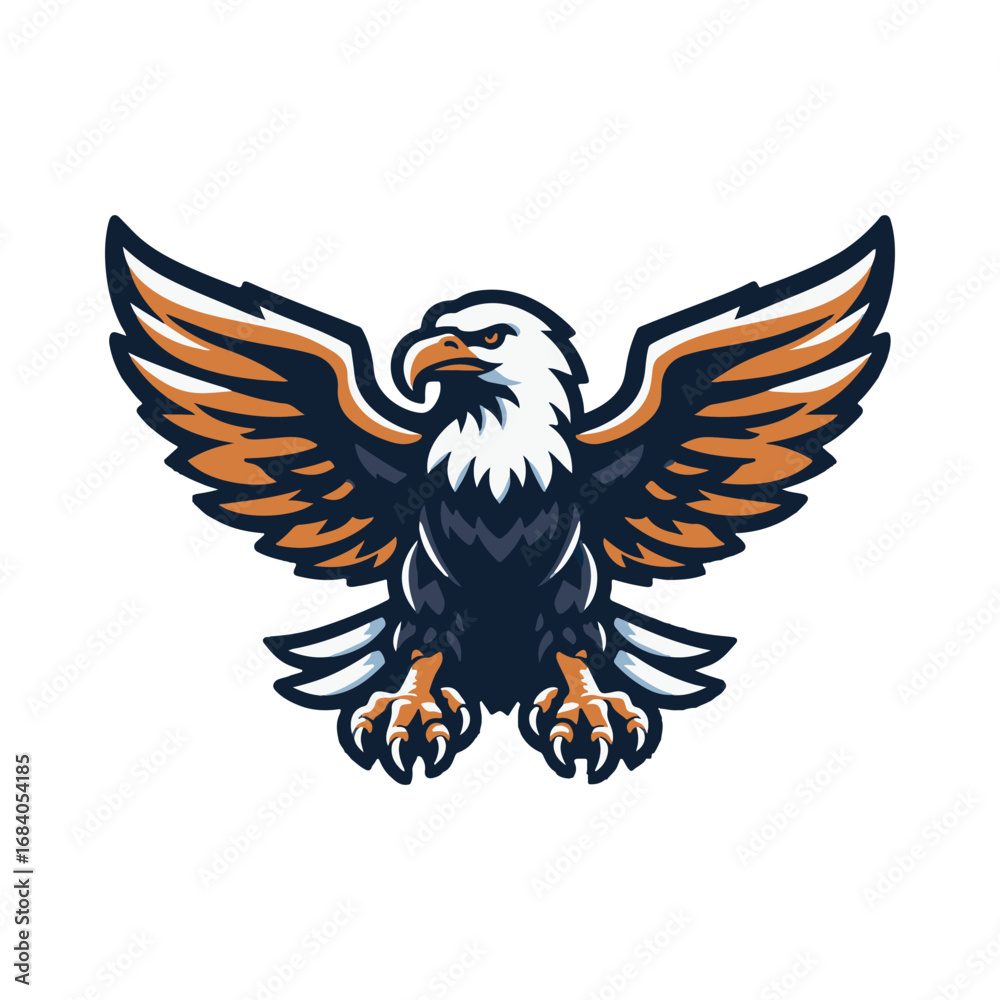 Obraz premium eagle illustration design