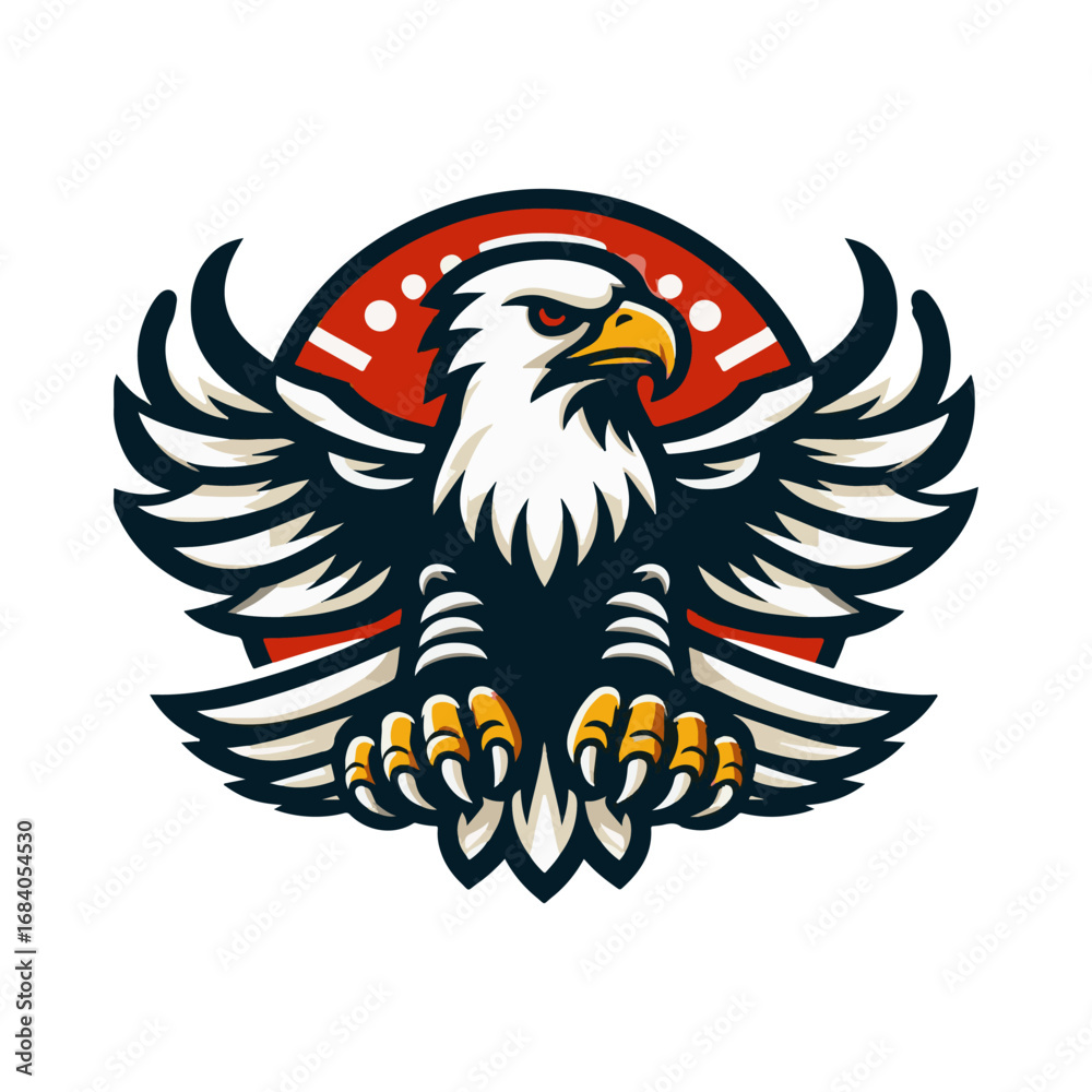 Obraz premium eagle illustration design