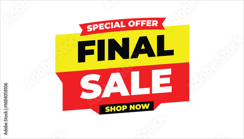 FINAL SALE SPECIAL OFFER SHOP NOW – SALE BANNER