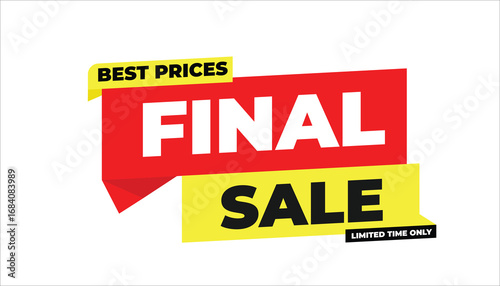 FINAL SALE BEST PRICES LIMITED TIME ONLY – SALE BANNER