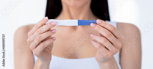 Bild auf Leinwand Positive emotions, health care, good news, expect baby and family planning