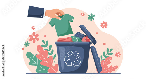 Recycling Clothes for a Sustainable Environment