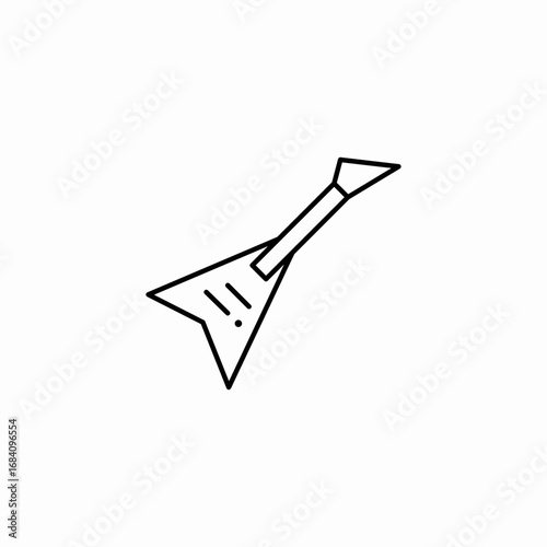 guitar pick icon sign vector