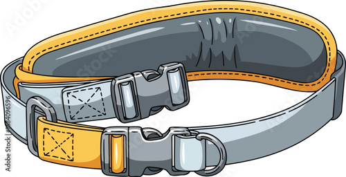 adjustable padded dog collar comfortable and durable pet accessory