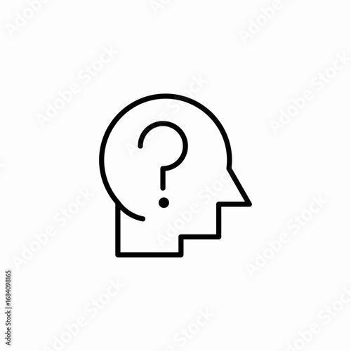 question mark icon sign vector