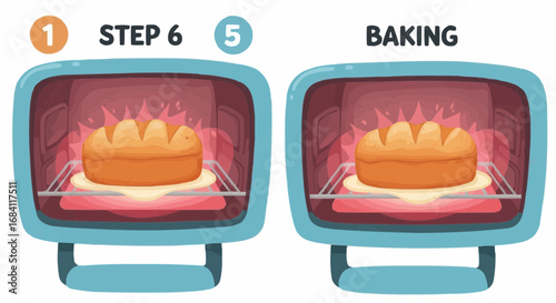 National date nut bread day september 8  baking bread in oven step by step guide for beginners homemade bread baking tips and recipe tutorials online vector