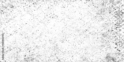 Subtle halftone vector texture overlay. Monochrome abstract splattered background.