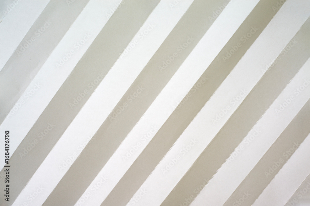 Obraz premium Diagonal paper stripe pattern with soft shadow texture