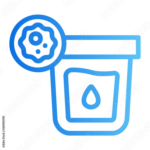urine sample Gradient icon