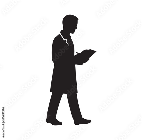 doctor  vector silhouette