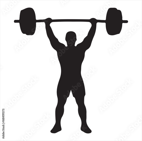 gym vector silhouette