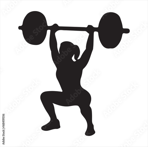 gym vector silhouette