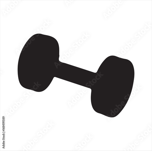 gym vector silhouette