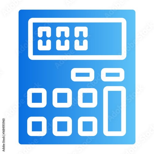 calculator Gradient icon