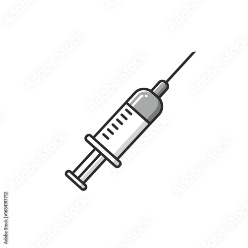 syringe with needle