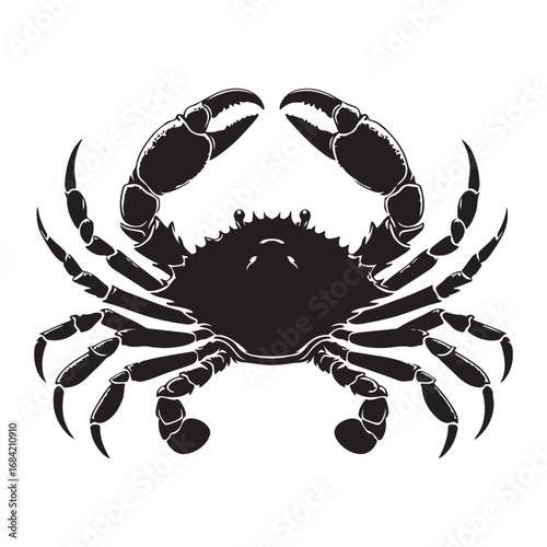 Crab  Silhouettes svg