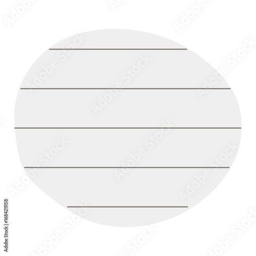 Blank White Paper With Horizontal Lines, Suitable For Notes And Writing