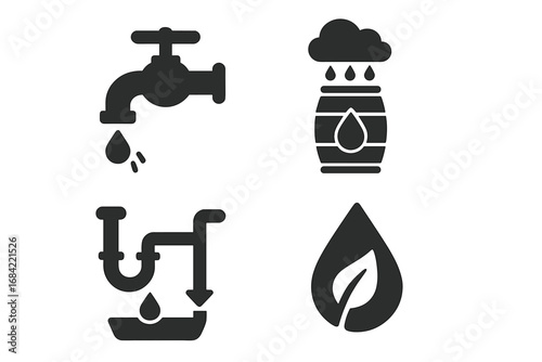 Toxic productivity icons solid filled vector set of time tracker, performance meter, focus app, rigid tools, work efficiency, burnout, time management, vector illustration