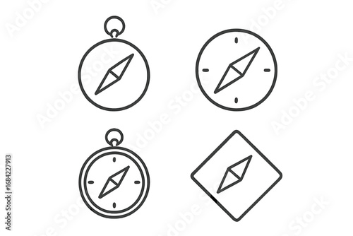 Tooth and Dentistry Braces Cleaning Outline Vector Icons Collection, Minimalistic Linear Pictograms for Web, Graphic Design, Apps, Banners, Social Media, Oral Care Symbols