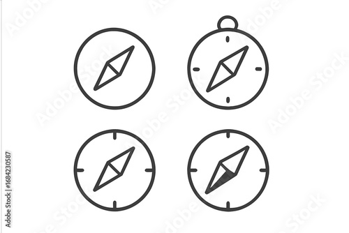 Minimalistic Linear Tooth and Dentistry Icons Set, Braces and Cleaning Outline Pictograms for Web Design, Apps, Banners, Social Networks, and Graphic Projects