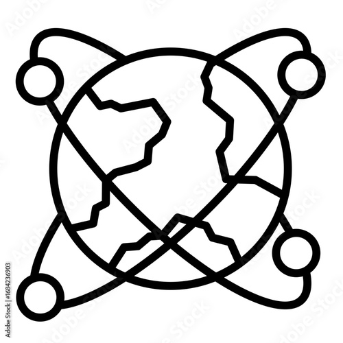 Global  Icon Set Multiple Style Collection